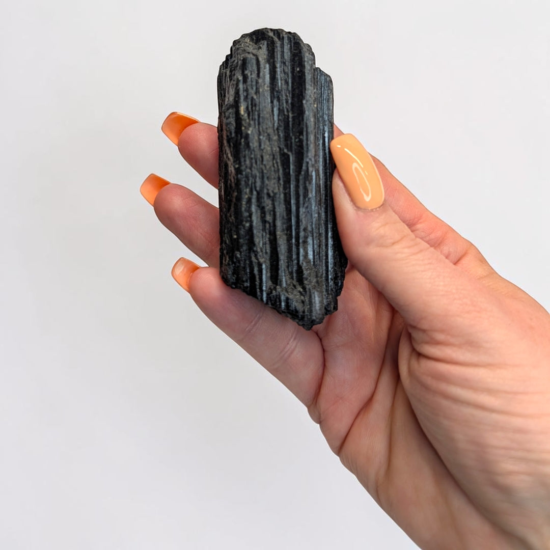 Black Tourmaline Raw Crystal