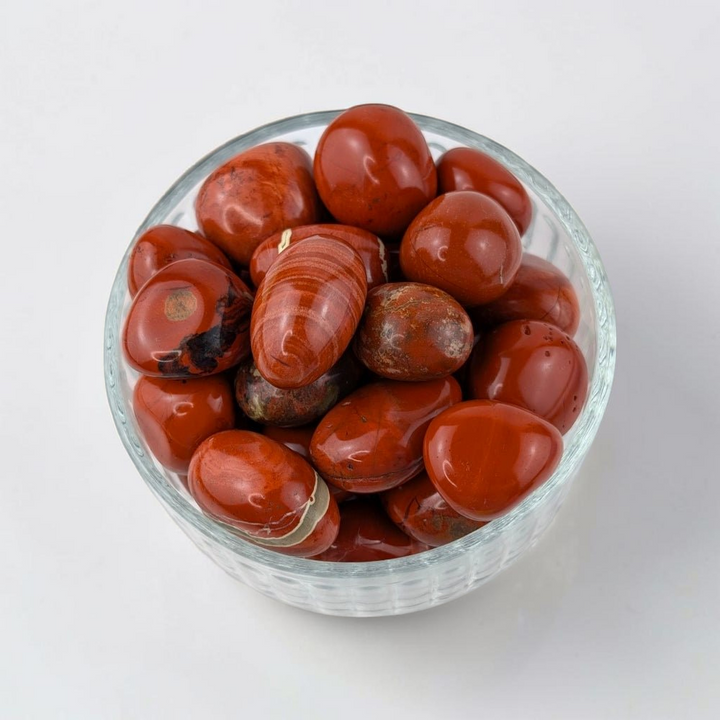 Jaspe rouge en chute 