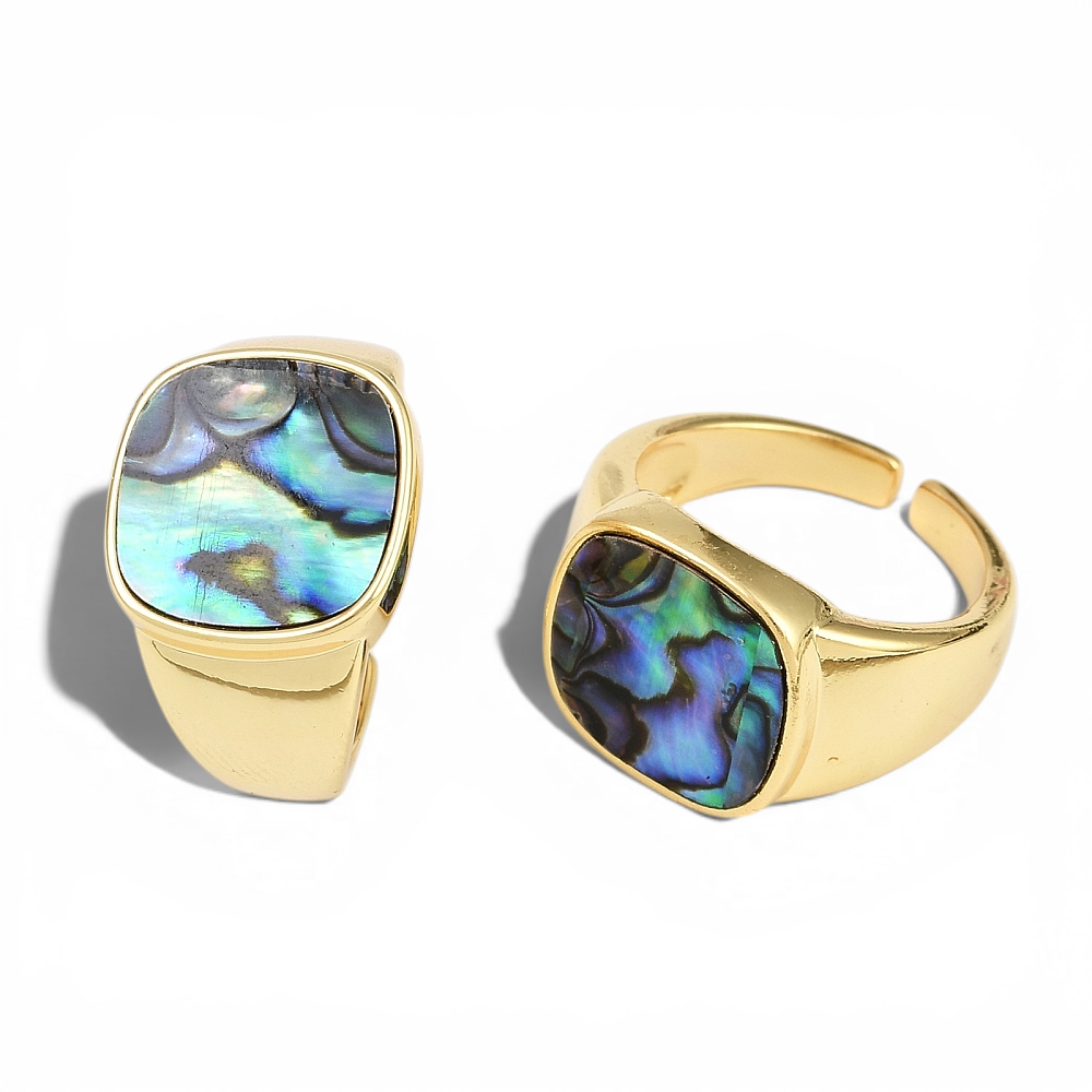 Abalone Shell Ring - View 4 | Zen Collection