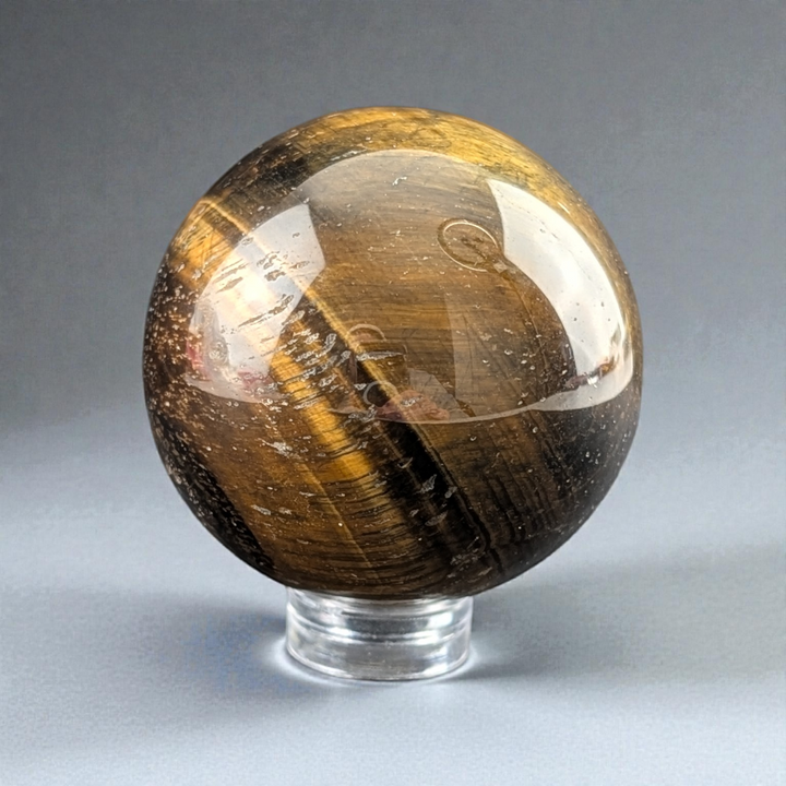 Sphère de cristal Œil-de-tigre