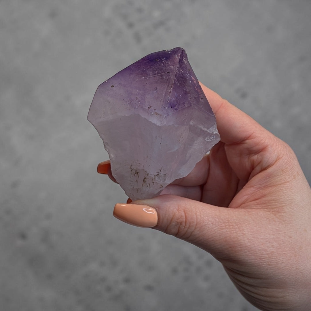 Natural Amethyst Crystal Point