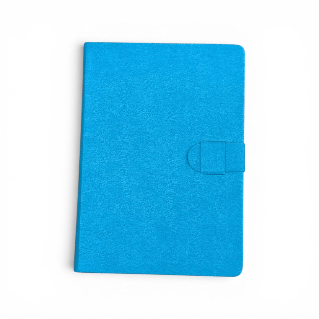Teal Vegan Leather Journal