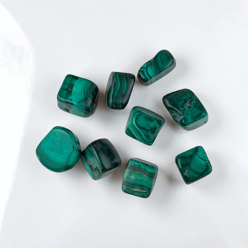 Malachite en chute libre 