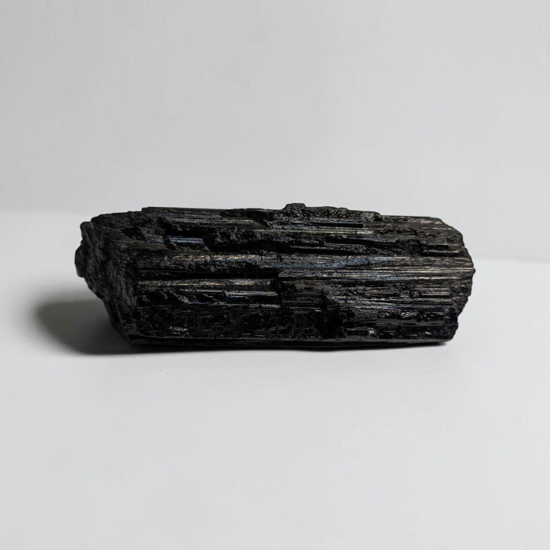 Black Tourmaline Raw Crystal Chunk