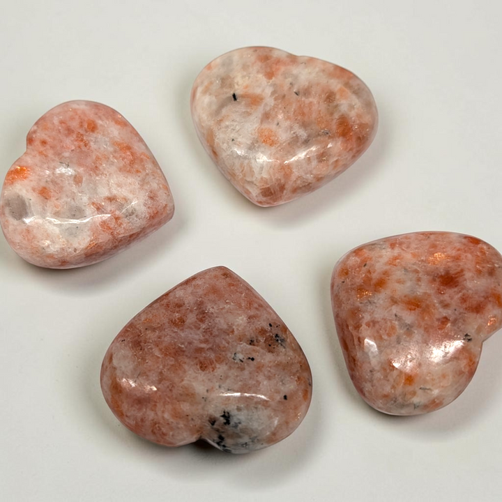 Sunstone Crystal Heart