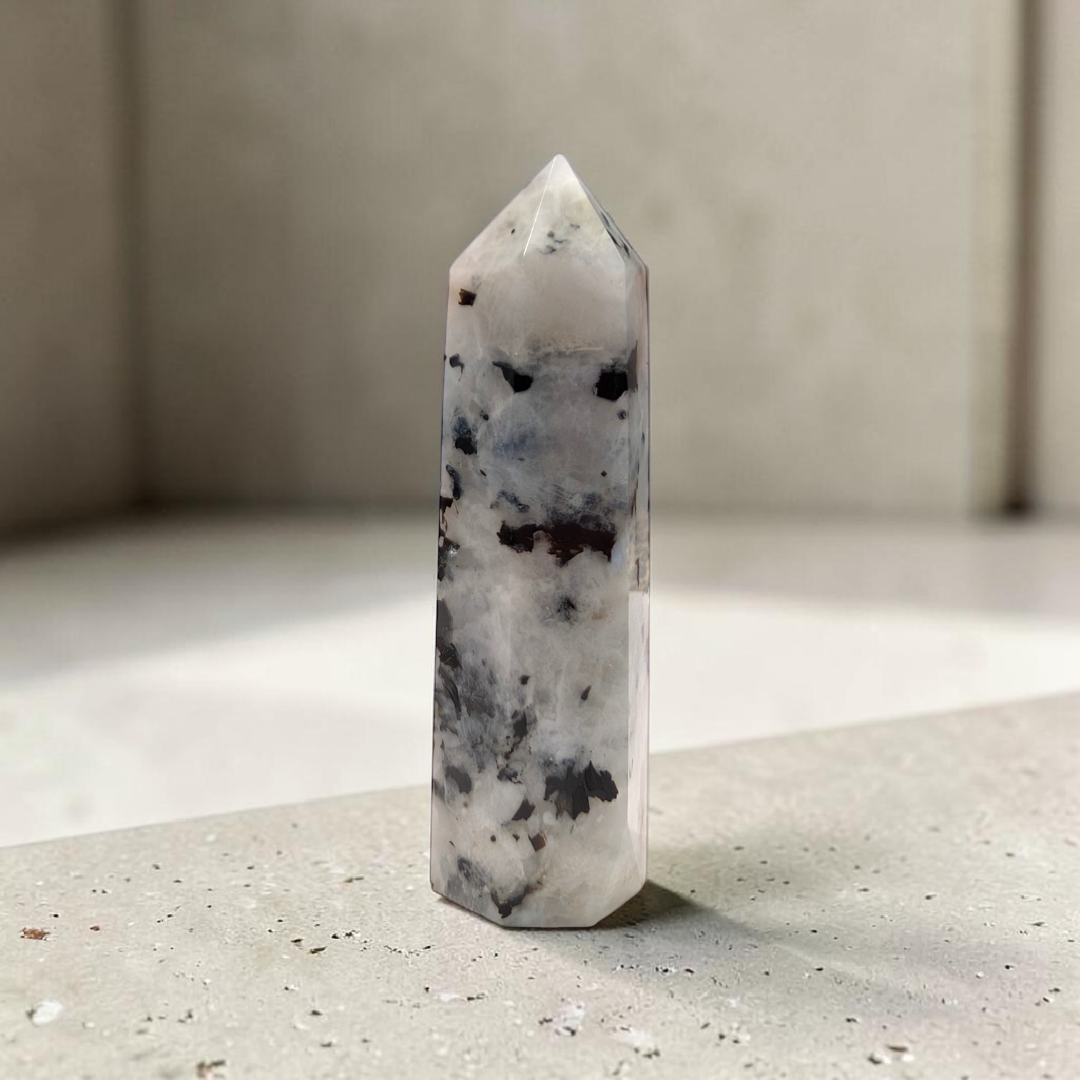 Rainbow Moonstone Tower | Zen Collection
