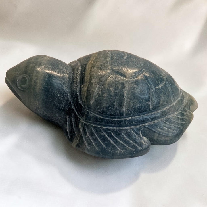 Blue Onyx Crystal Turtles