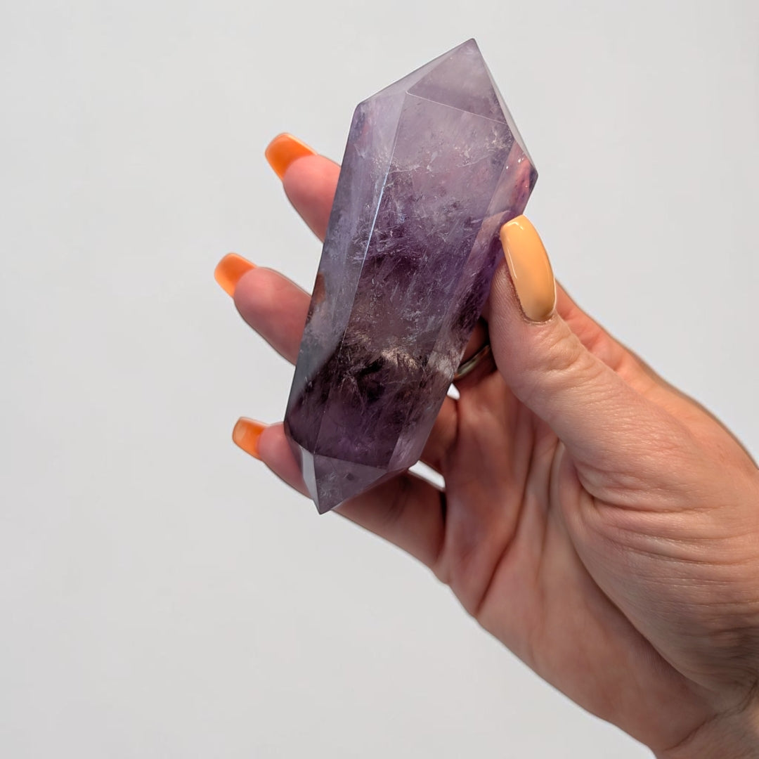 Double Terminated Amethyst Crystal