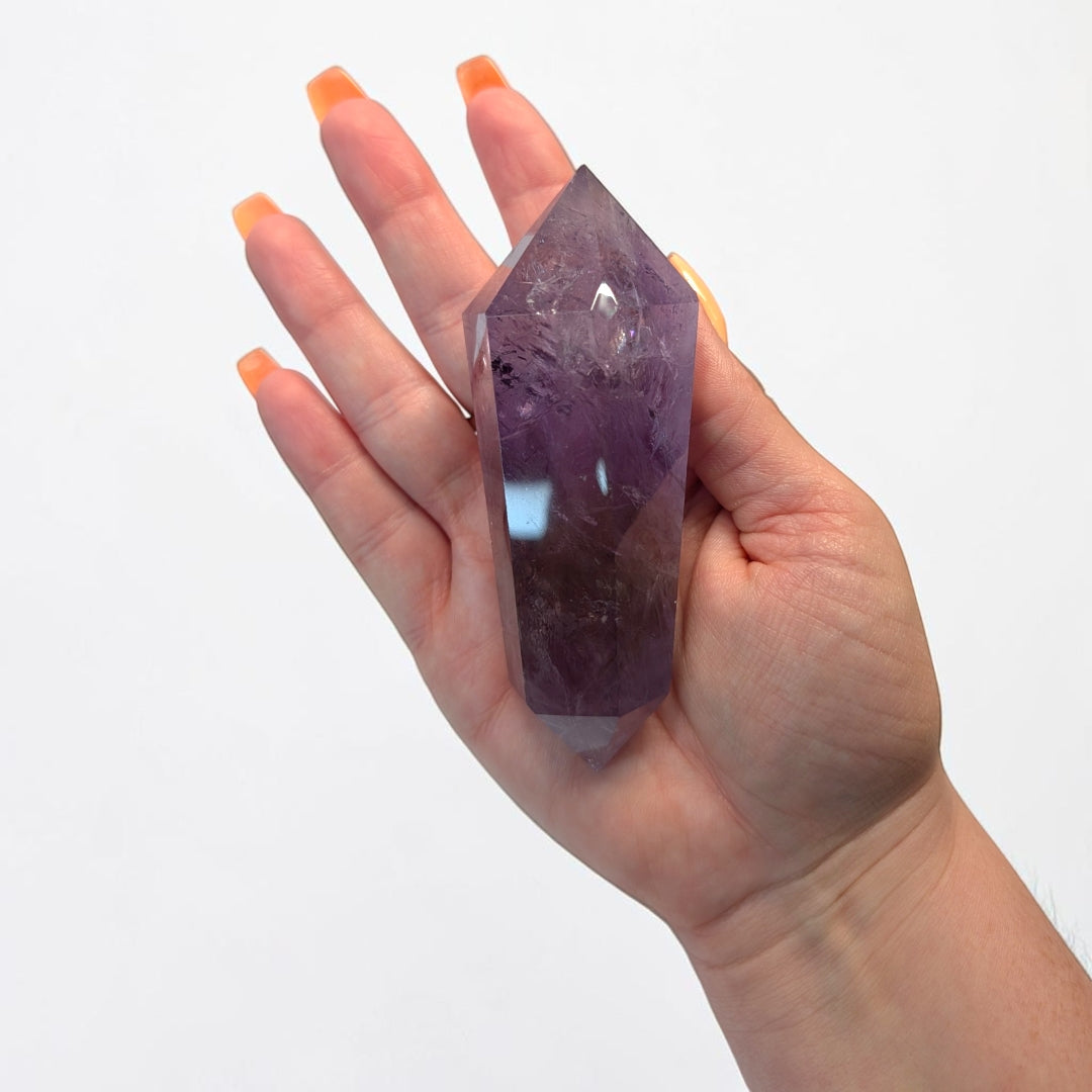 Double Terminated Amethyst Crystal