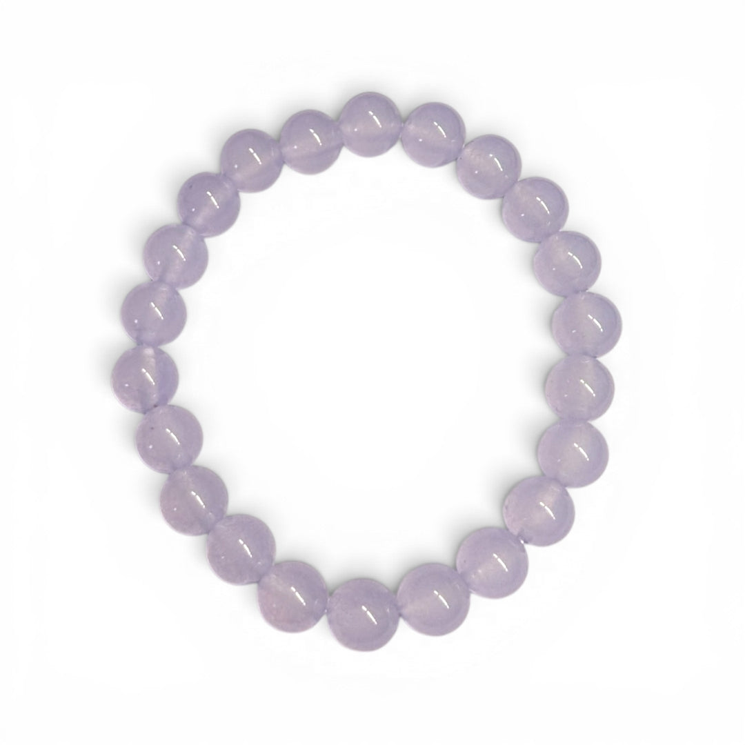 Lilac Jade Crystal Bracelet | Crystal Bracelets Canada | Zen Collection