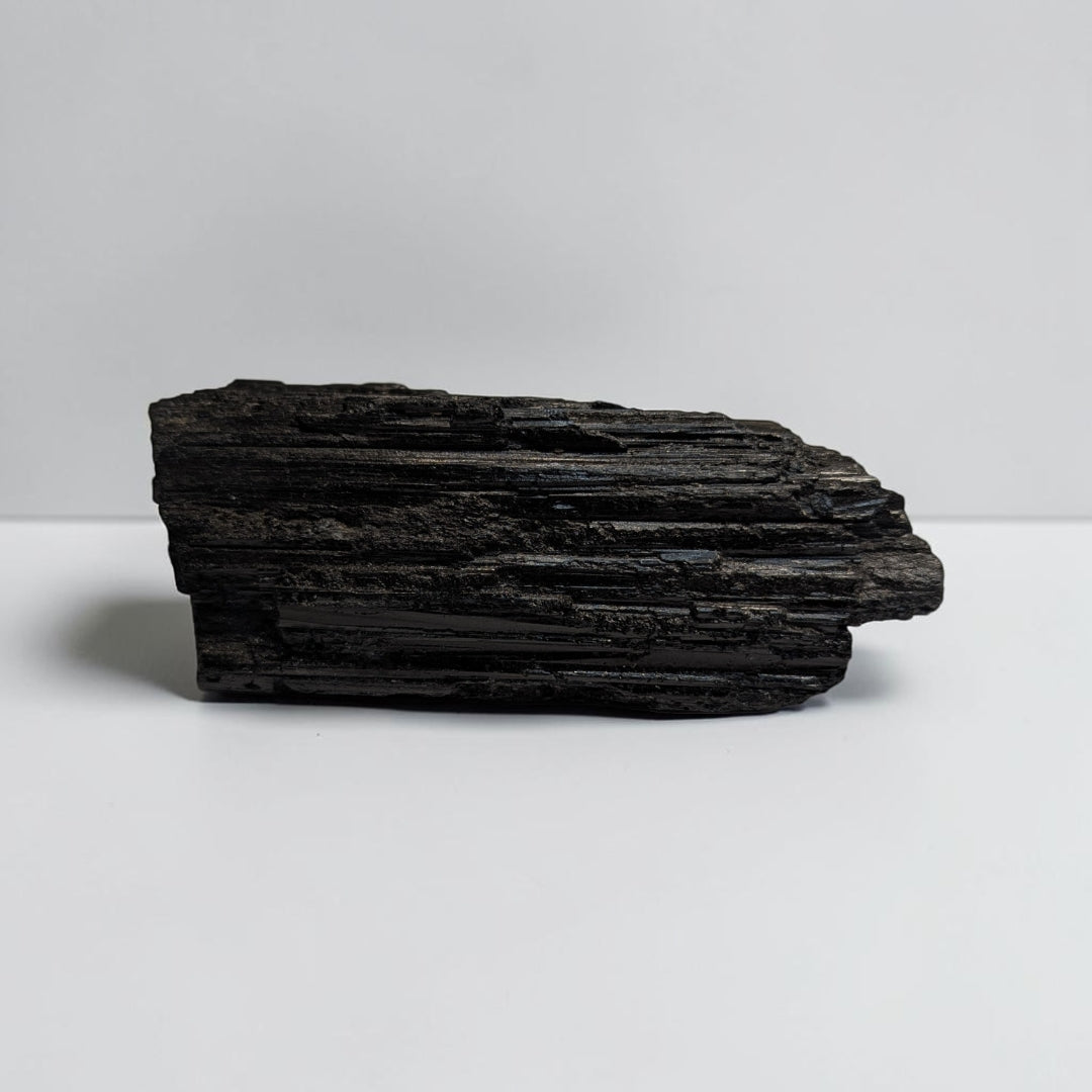 Black Tourmaline Raw Crystal Chunk