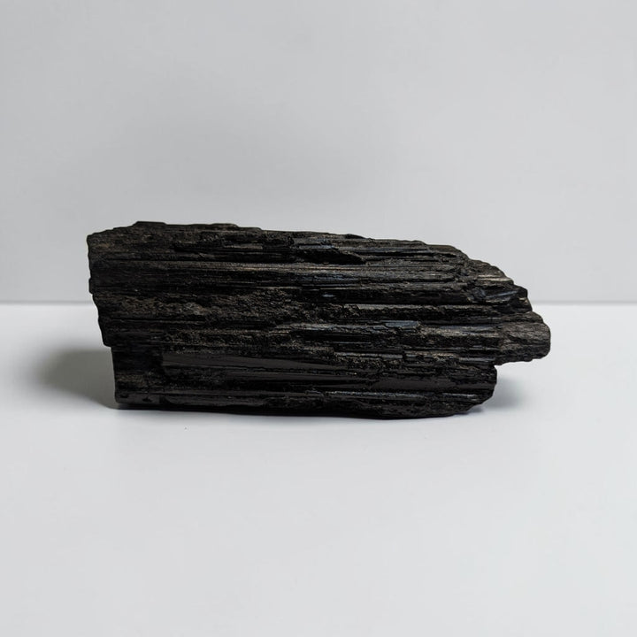 Black Tourmaline Raw Crystal Chunk