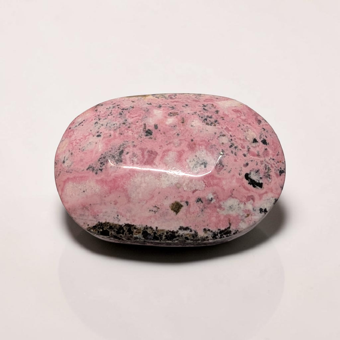 Pierre de palmier en cristal de rhodonite