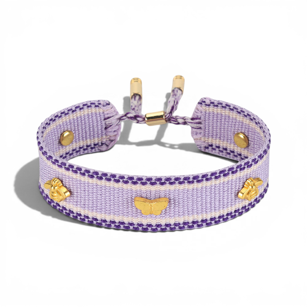 Adjustable Butterfly Charm Bracelet - View | Zen Collection Canada