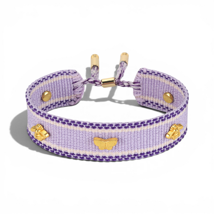 Adjustable Butterfly Charm Bracelet - View | Zen Collection Canada