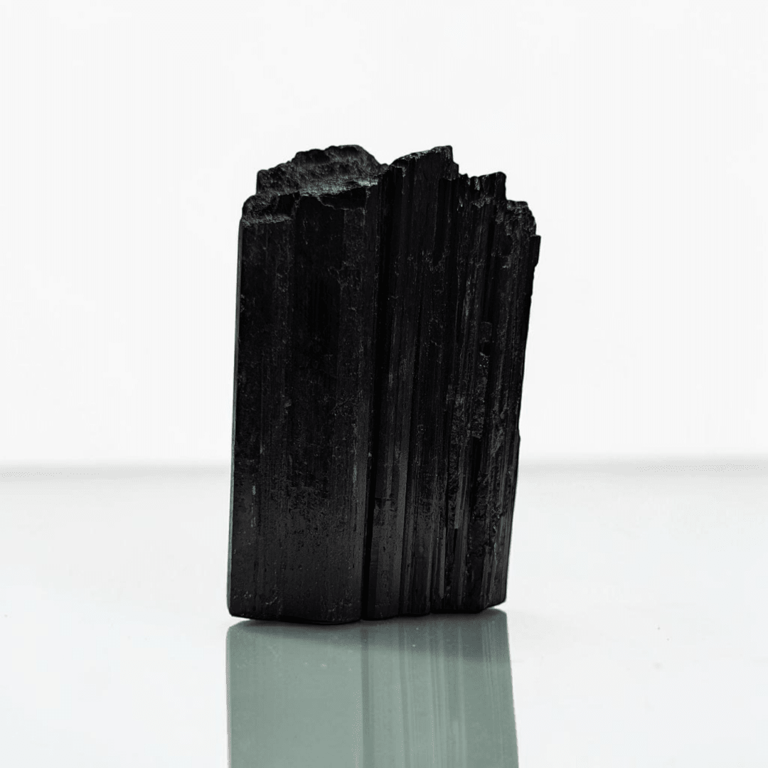 Cristal brut de tourmaline noire