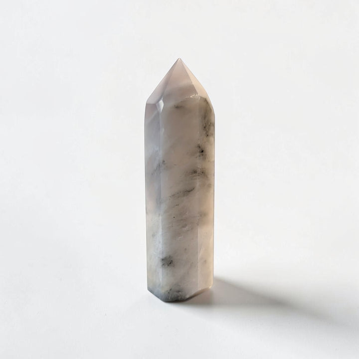 Blue Lace Agate Crystal Tower