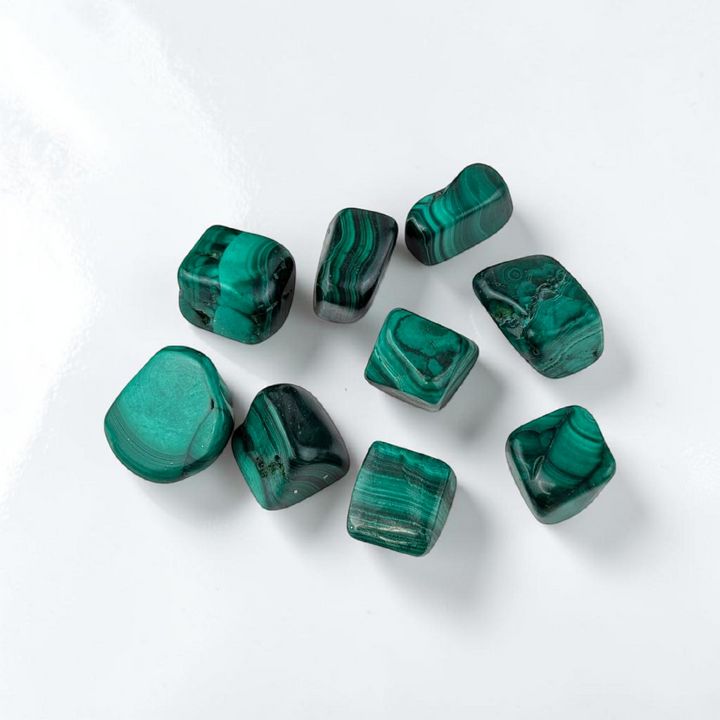 Malachite en chute libre 