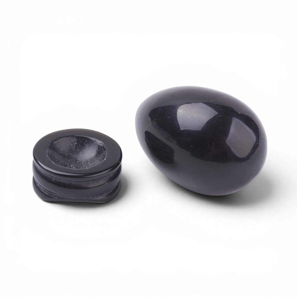 Black Obsidian Yoni Eggs