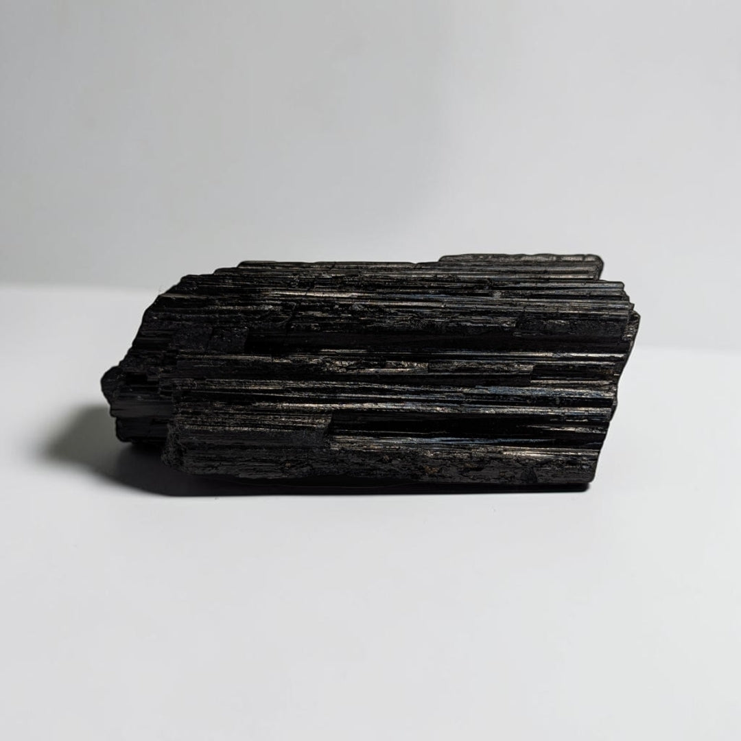 Black Tourmaline Raw Crystal Chunk