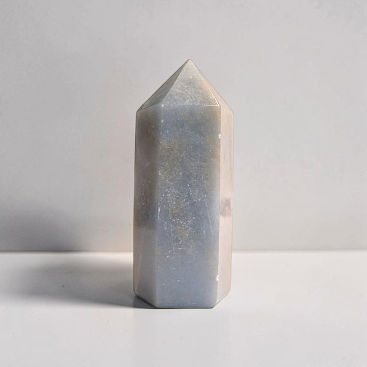 Angelite Crystal Tower
