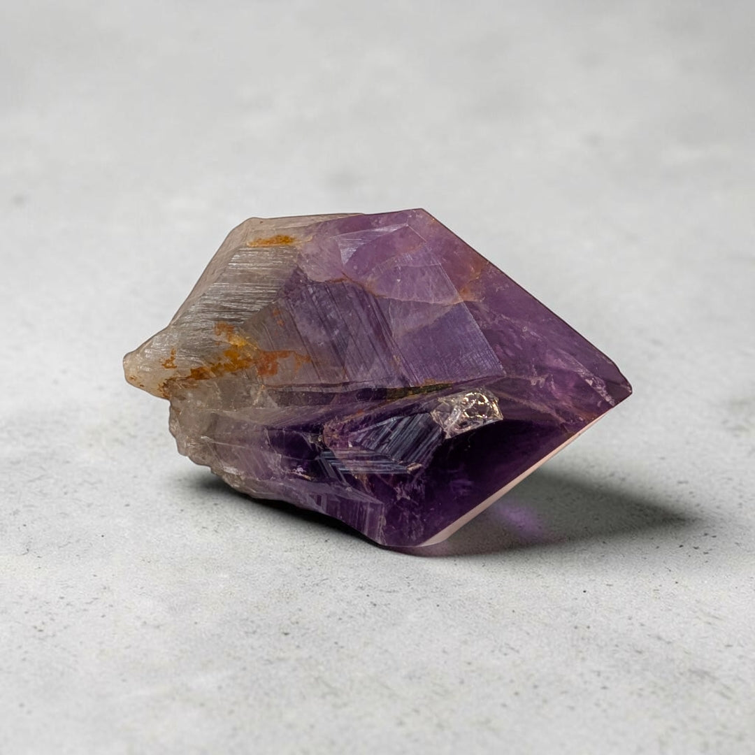 Natural Raw Amethyst Crystal Point
