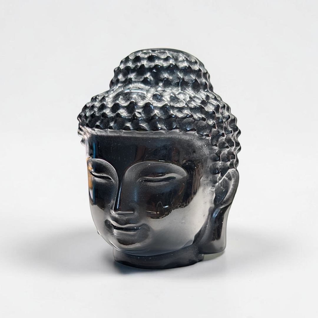 Black Obsidian Crystal Buddha - Small | Black Obsidian | Clearing Negative Energy and Bad Habits | Zen Collection Canada