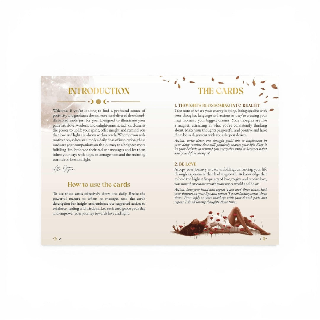 Love and Light Mantra Cards
