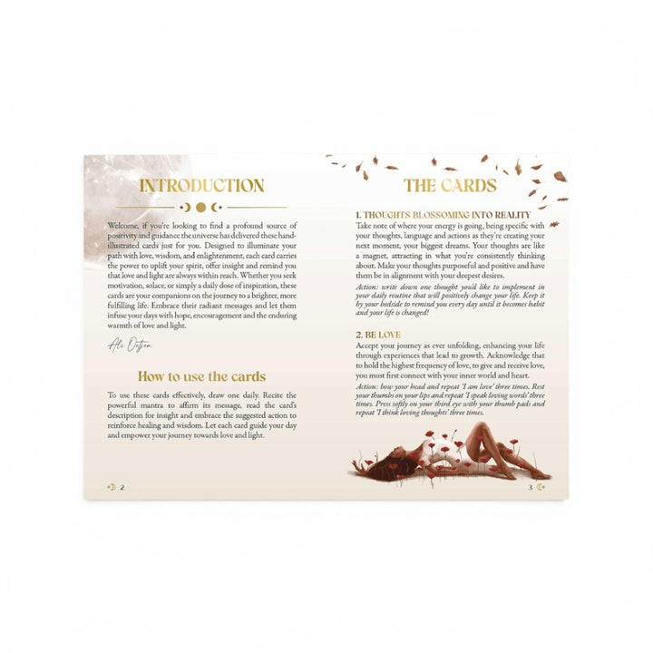 Love and Light Mantra Cards