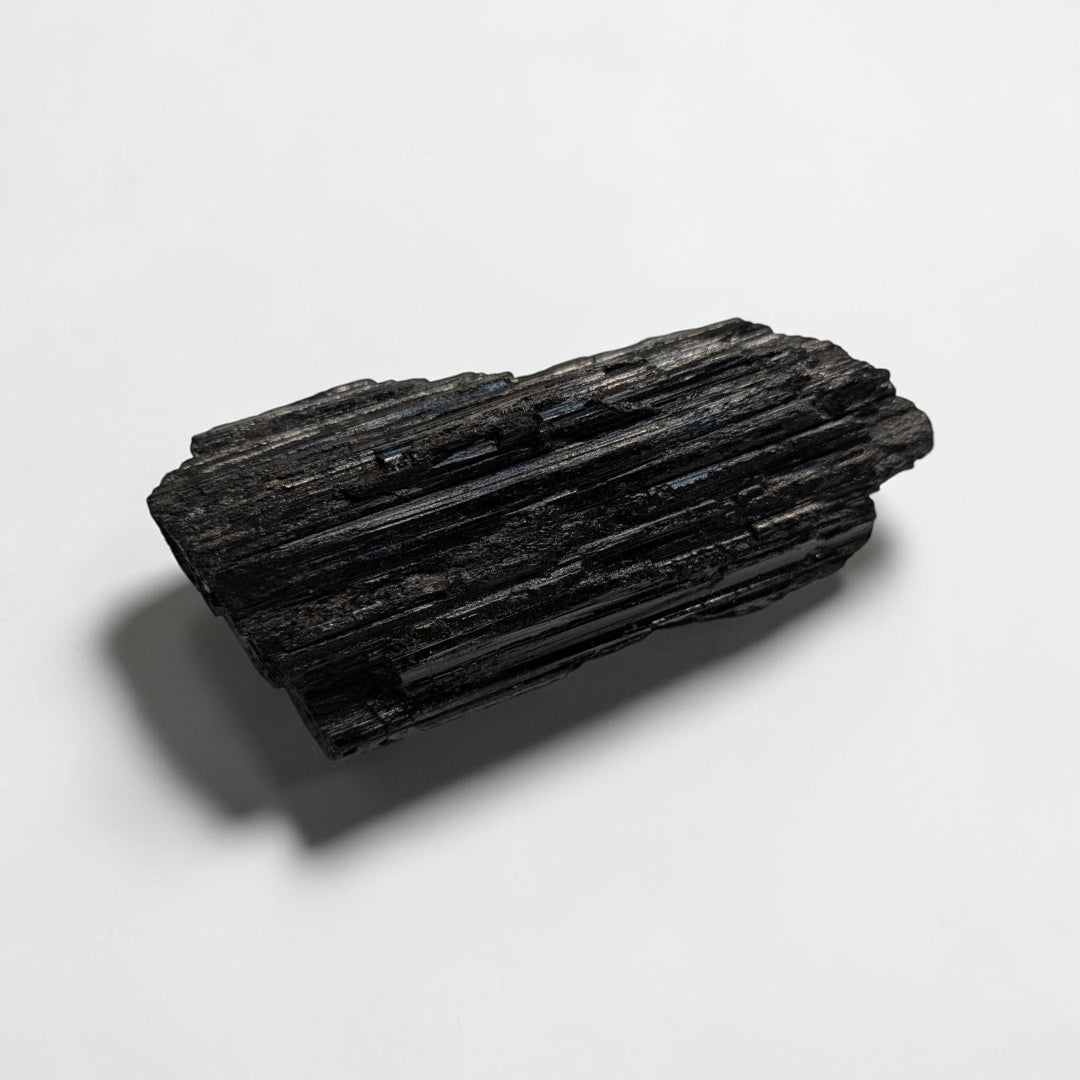 Black Tourmaline Raw Crystal Chunk