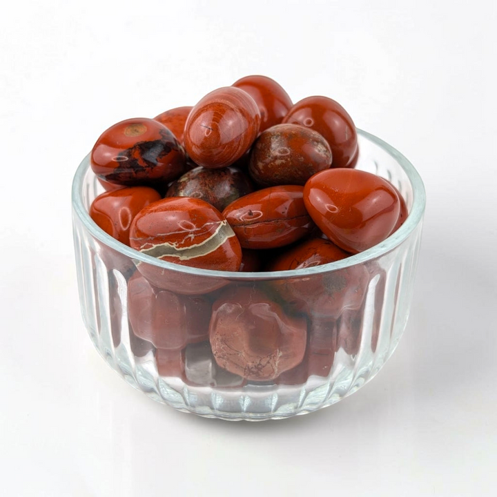 Jaspe rouge en chute 