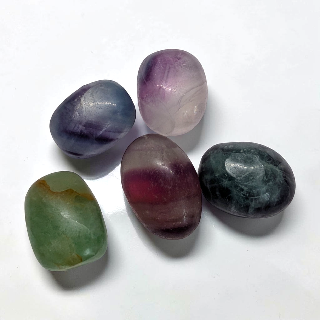 Fluorite en chute libre 
