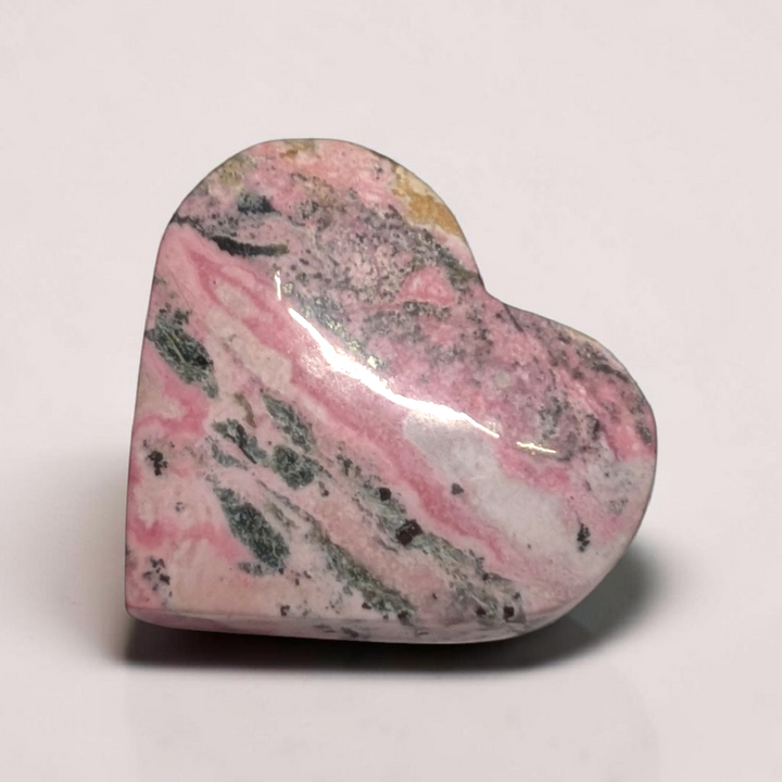 Cœur en rhodonite