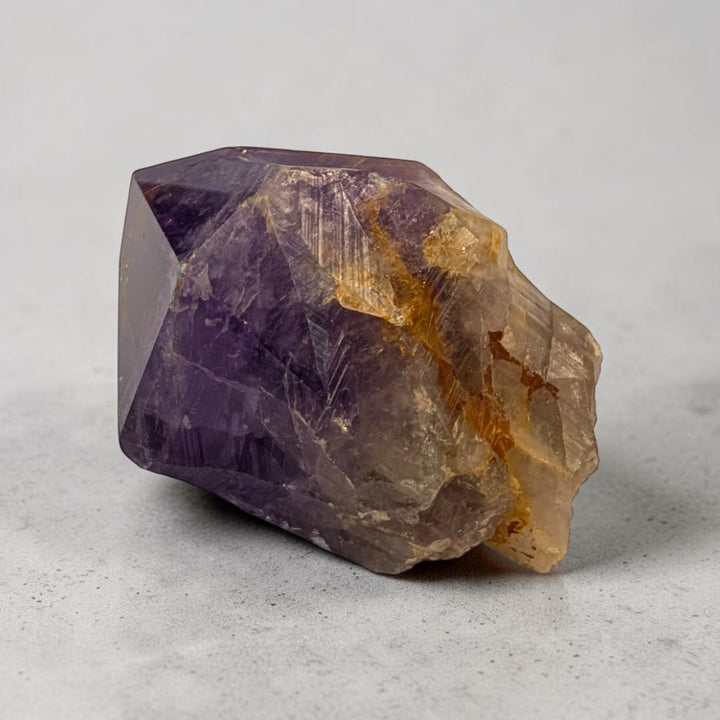 Natural Raw Amethyst Crystal Point