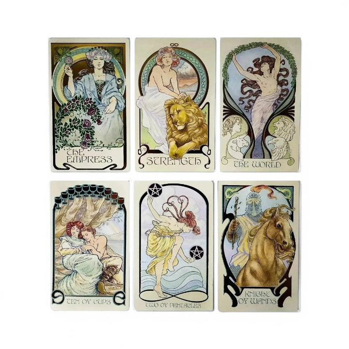Ethereal Visions: Illuminated Tarot Deck