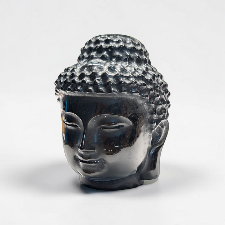 Black Obsidian Crystal Buddha - Small | Black Obsidian | Clearing Negative Energy and Bad Habits | Zen Collection Canada