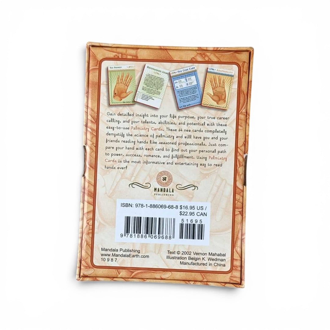 Cartes de chiromancie