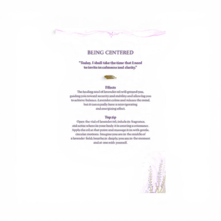 Essential Oils Oracle Cards