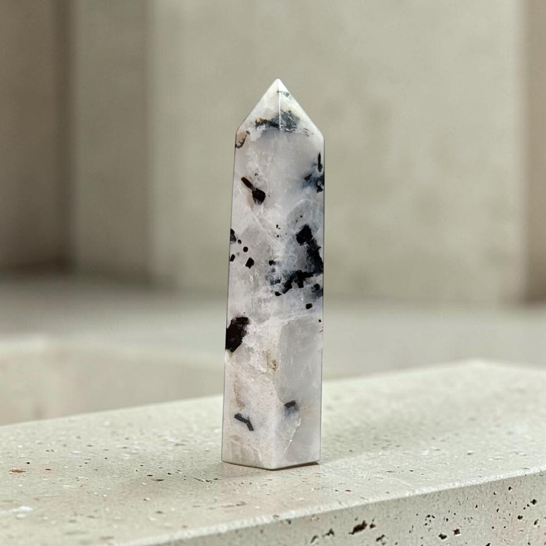 Rainbow Moonstone Tower | Zen Collection