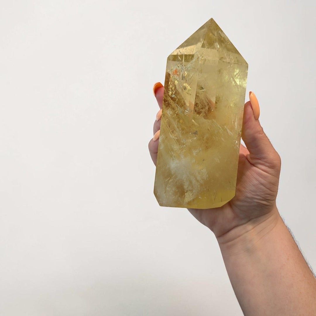 Citrine Crystal Tower
