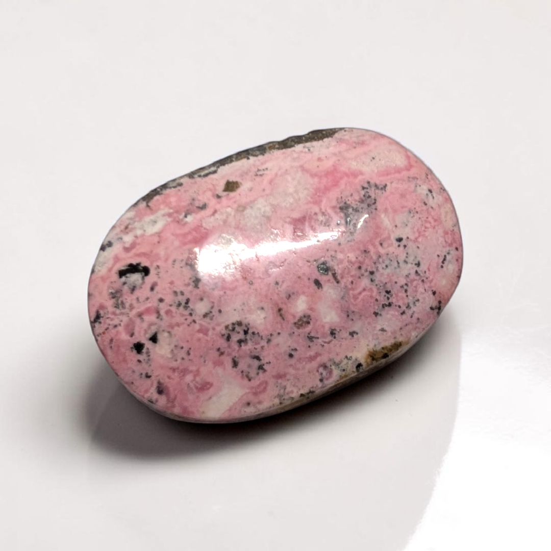 Pierre de palmier en cristal de rhodonite