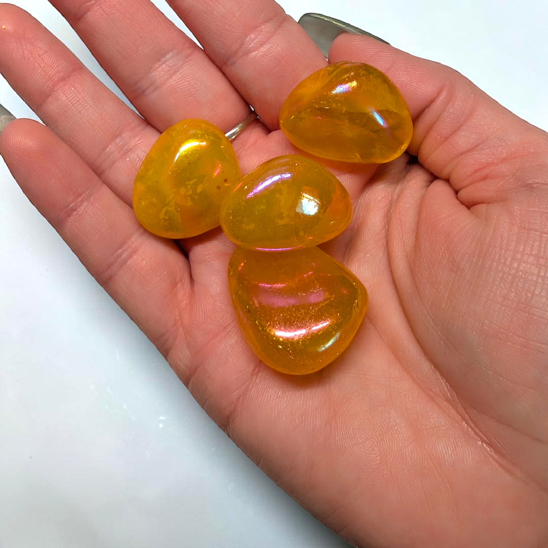 Quartz Aura Orange Roulé