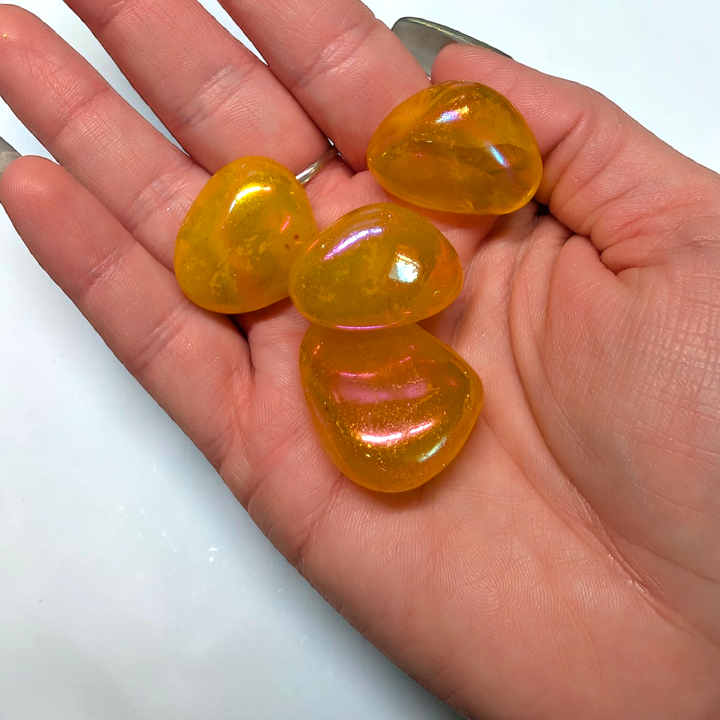 Quartz Aura Orange Roulé