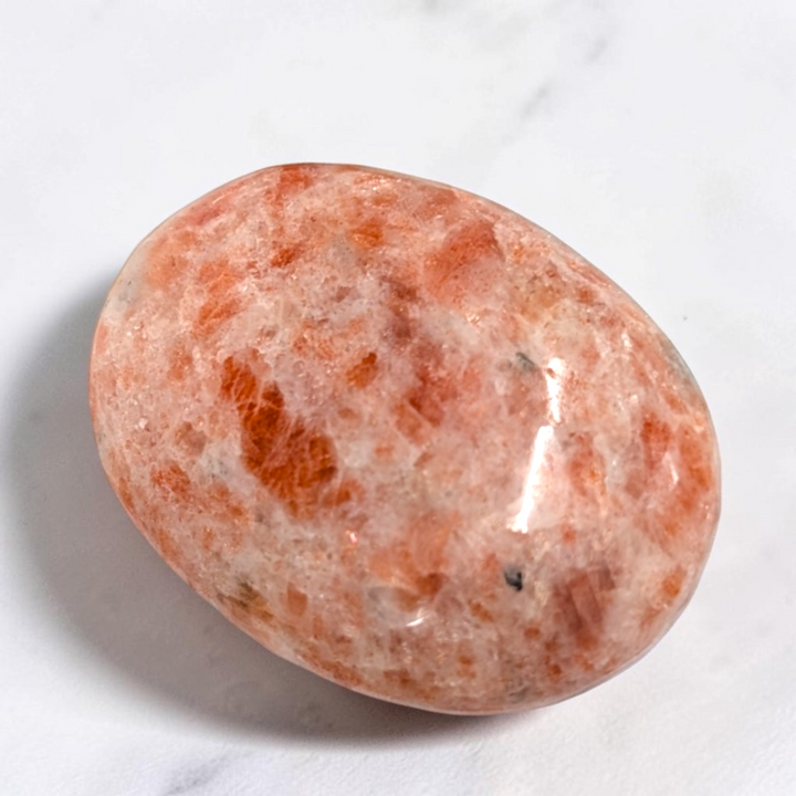Sunstone Crystal Palm Stone