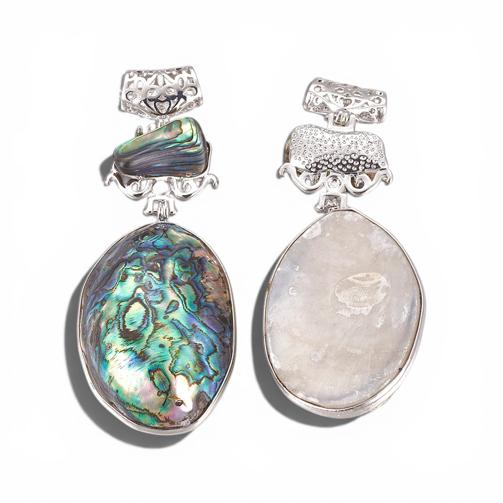 Abalone Shell Necklace - Detail view | Crystal Shop Barrie Ontario