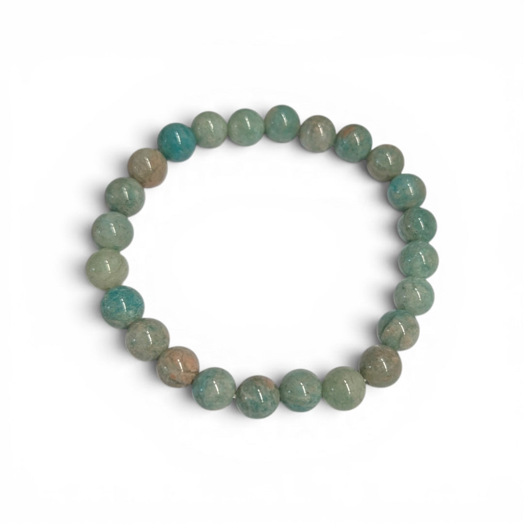 Amazonite Crystal Bracelet on Wrist — Metaphysical Store Canada