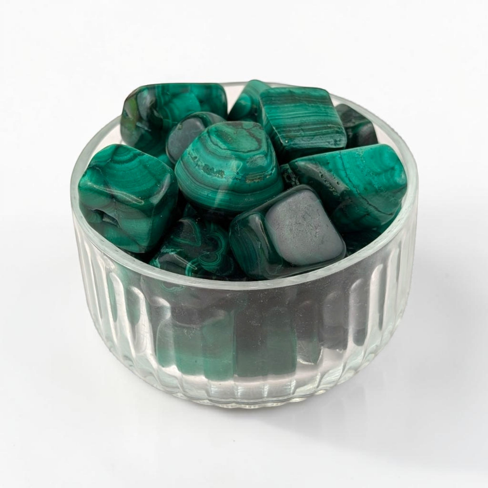 Malachite en chute libre 