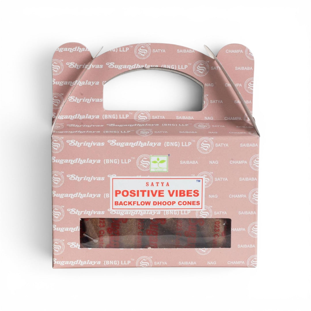 Satya Positive Vibes Backflow Cones
