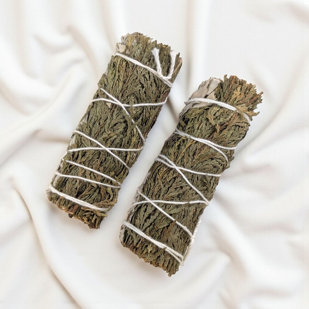 Bâtonnets de cèdre et de sauge blanche 