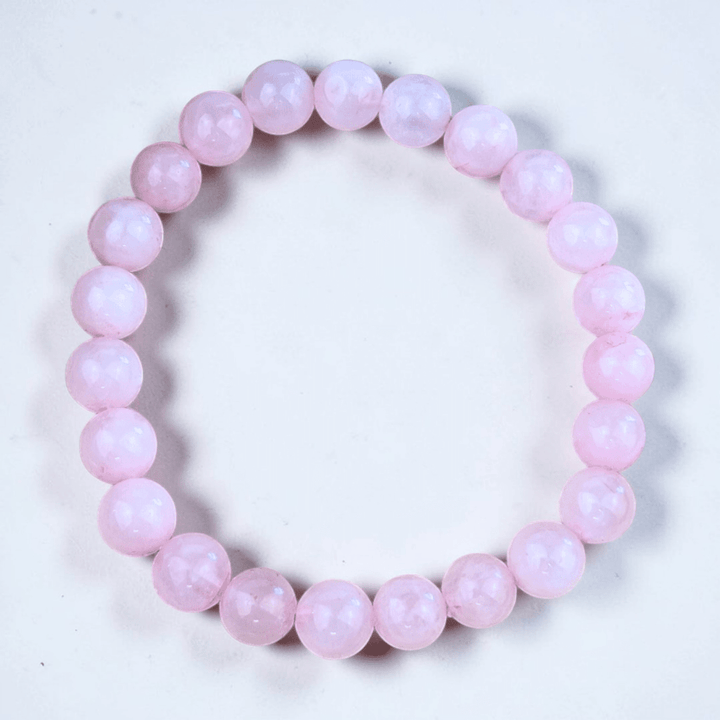Bracelets empilables en cristal pour le chakra du cœur